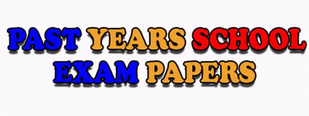 Past years O-Level a-math and e-math school exam papers-free download