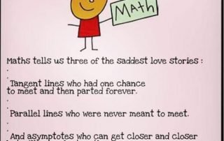 Math love story about tangent lines, parallel lines and lines of asymptote. Best Math Tuition Woodlands and Johor Bahru. Singapore and IGCSE syllabus. A-Math, E-Math, Combine Science (Physics/Chem)