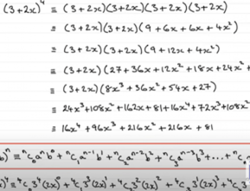 Additional Math – Binomial theorem – Using Normal Expansion vs Binomial Theorem