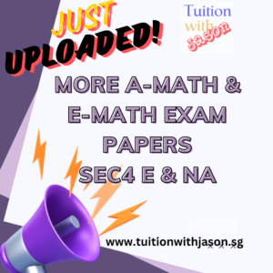 A-Math & E-Math Exam Papers 2023, Past Years- Free Download